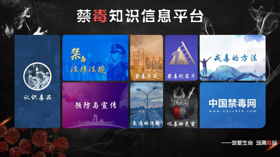 多媒体禁毒平台系统-禁毒多点触控软件