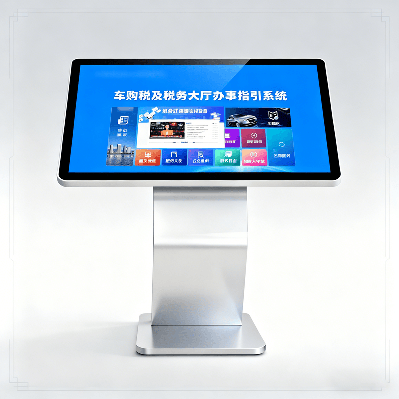 办税大厅触控查询系统-税务办事自助查询终端-政务触摸查询软件
