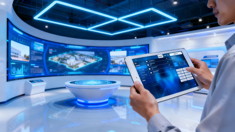 智能展厅多媒体中控系统 | 展陈设备一体化管控平台