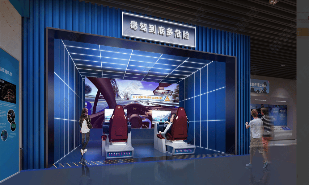 禁毒展厅设计 互动设备一站式解决方案 打造沉浸式禁毒宣教阵地